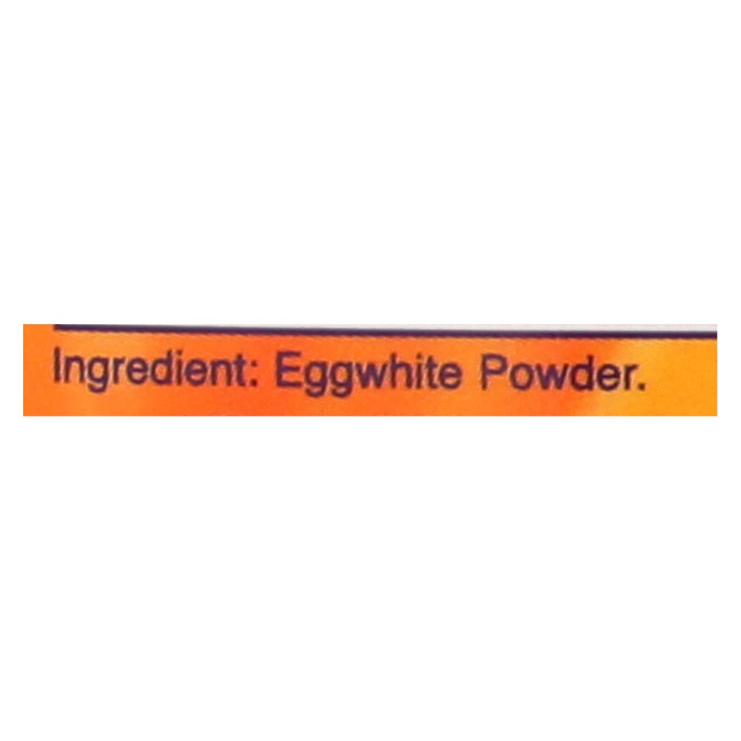 Now Foods: Eggwhite Powder Unflavored -19.2 Oz