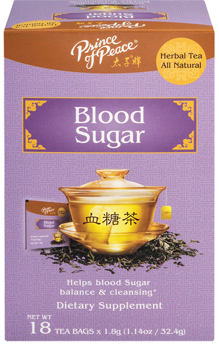 PRINCE OF PEACE: Blood Sugar Herbal Tea 18 BAG