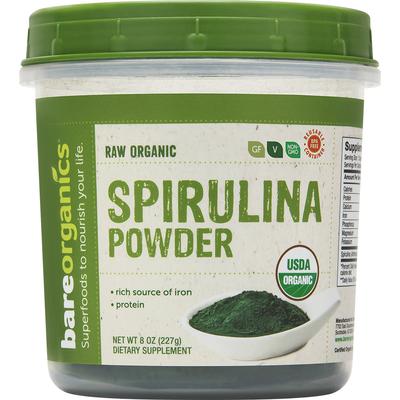 Organic Spirulina Powder 8 OZ