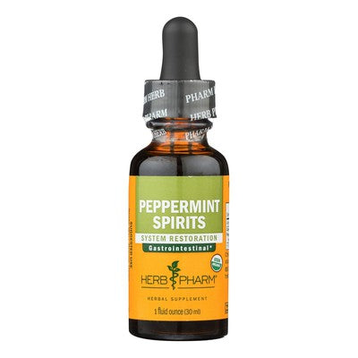 Herb Pharm - Peppermint Spirits Extract - 1 Oz