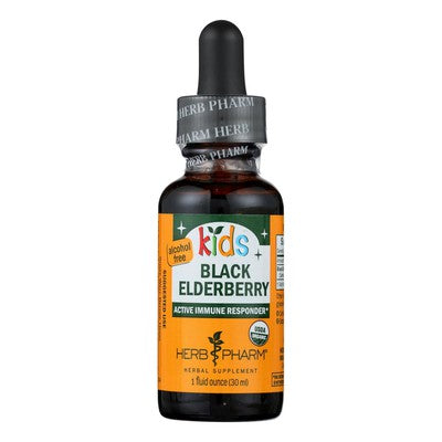 Herb Pharm - Kids Black Elderberry (Alcohol Free)  - 1 Oz