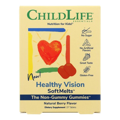 Childlife Essentials - Healthy Vision Soft Melts, 27 Tab