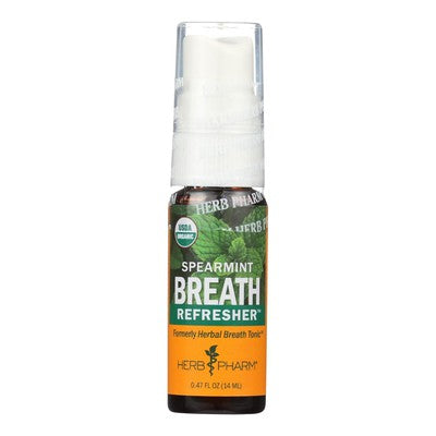 Herb Pharm - Breath Refresher Spearmint - .47 Oz