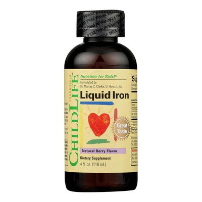 Childlife Essentials - Liquid Iron (Berry) , 4 Oz