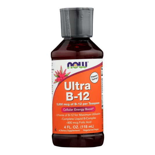 Now Foods: Ultra B12 Liquid Complex - 4 Oz