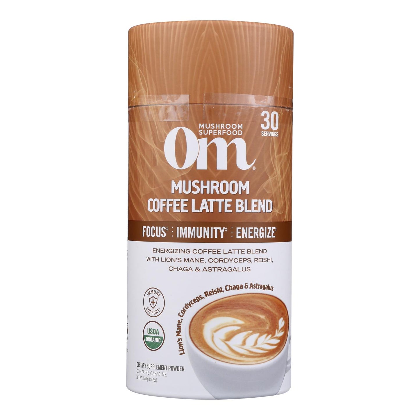 OM: Coffee Latte Blend - 8.47 Oz