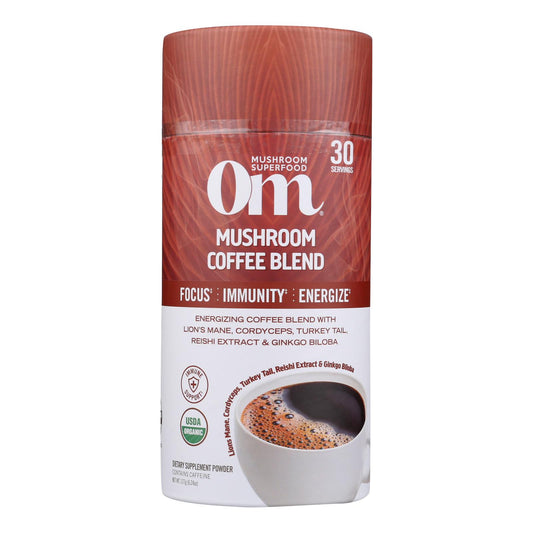 OM: Mushroom Coffee Blend - 6.24 Oz