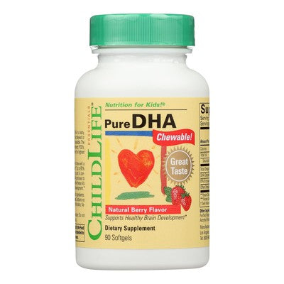 Childlife - Pure DHA (Berry) - 90 Softgels