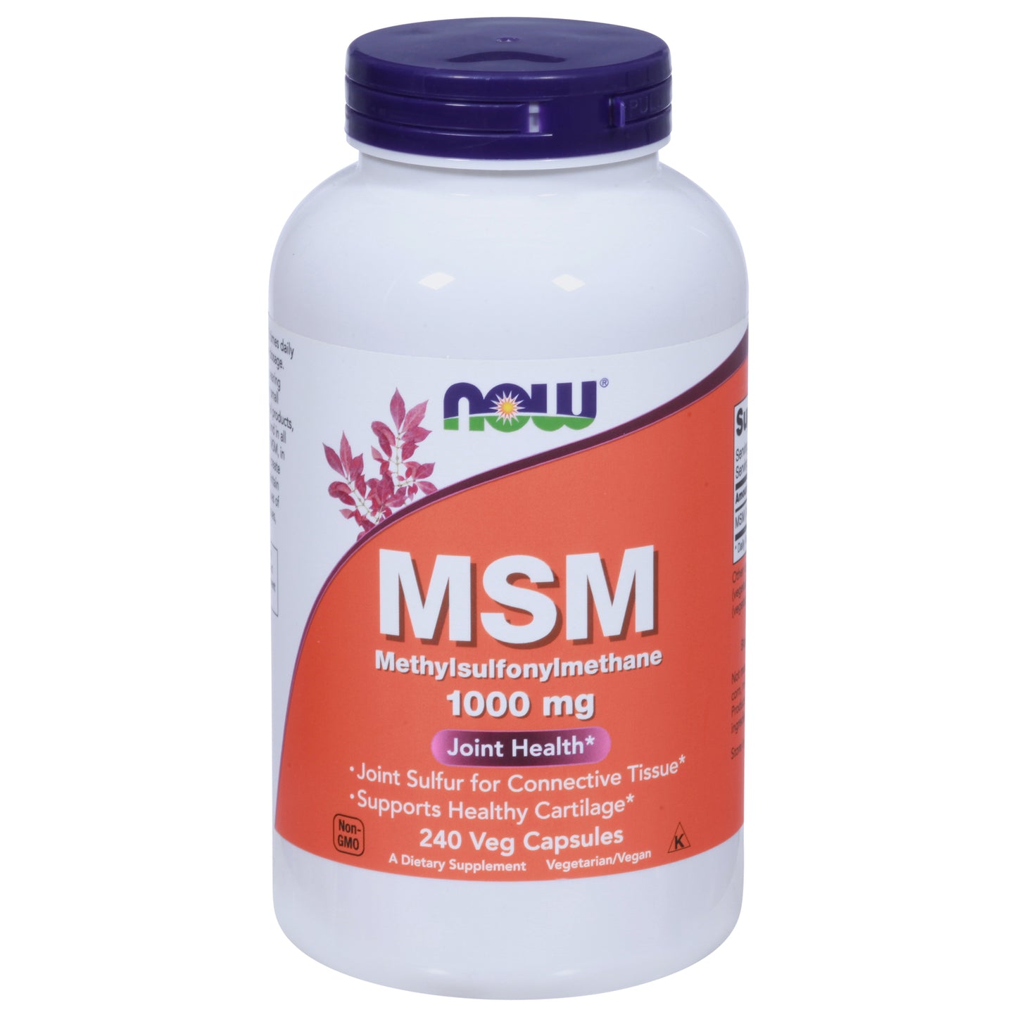 Now Foods: Methylsulfonylmethane 1000 Milligrams - 240 VGC