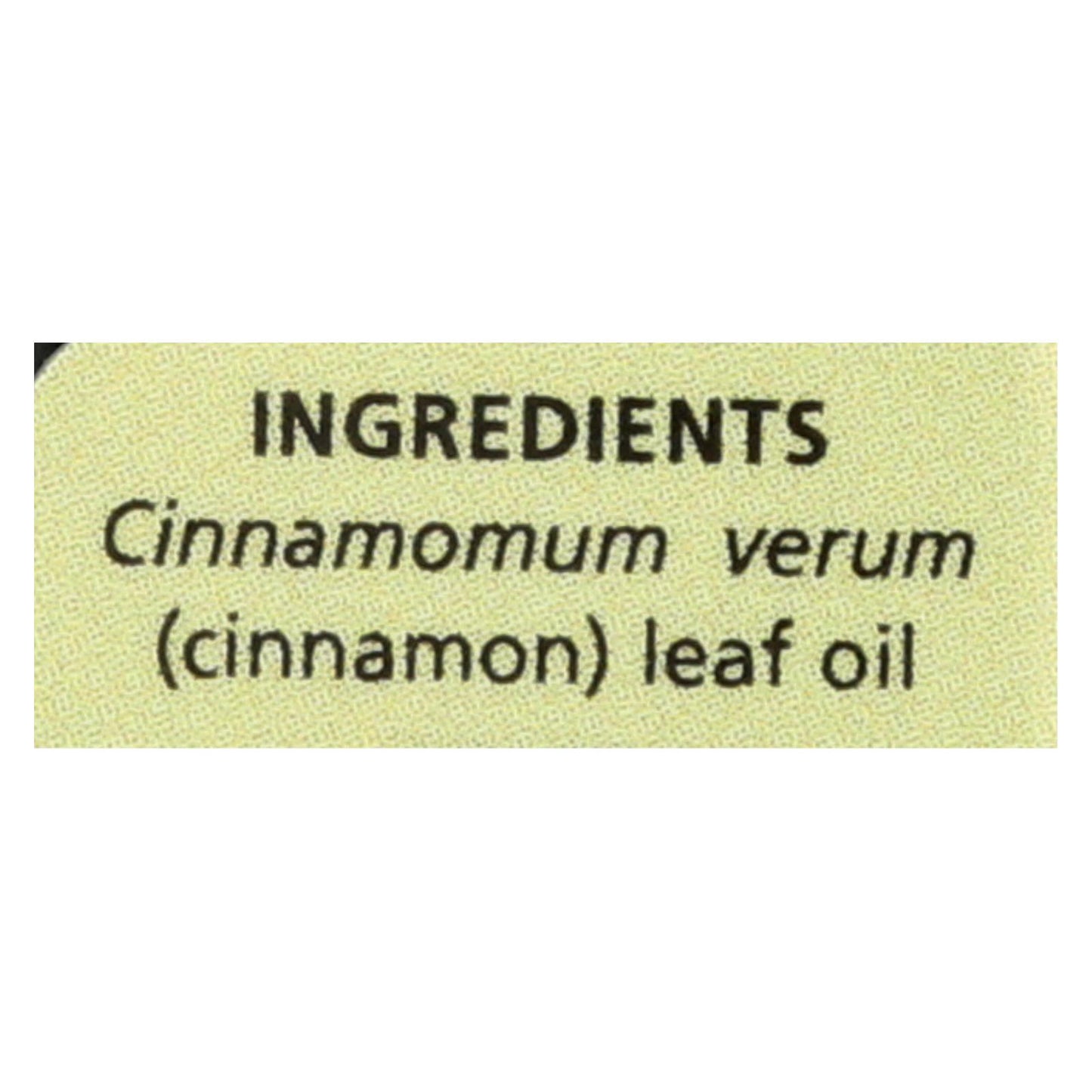 Aura Cacia - Pure Essential Oil Cinnamon Leaf - 0.5 Fl Oz