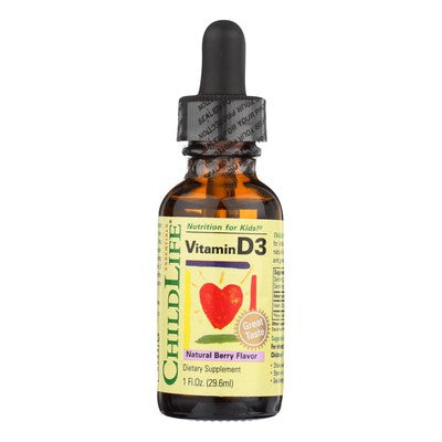 Childlife -  Vitamin D3 (Natural Berry) - 1 Fl Oz