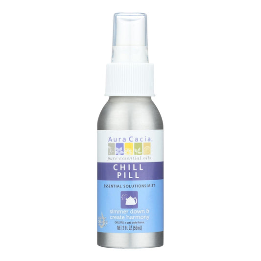 Aura Cacia - Essential Solutions Mist Chill Pill - 2 Fl Oz