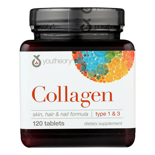 YOUTHEORY:  Collagen - Type 1 And 3 - 120 Tablets