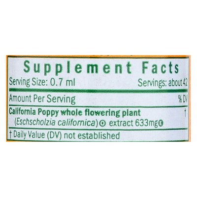 Herb Pharm - California Poppy - 1 Oz