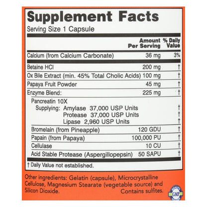 Now Foods: Super Enzyme - 90 Vcap