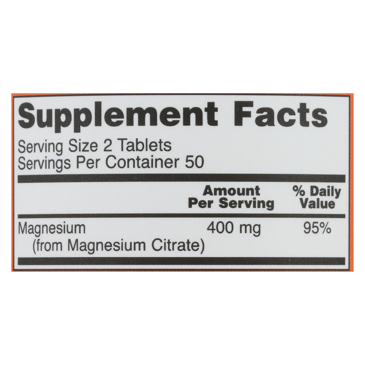 Now Foods: Magnesium Citrate - 100 Tab