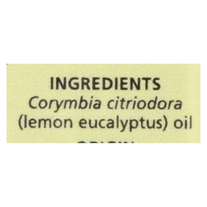 Aura Cacia - Lemon Eucalyptus Pure Essential Oil - 0.5 Fl Oz