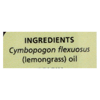 Aura Cacia - Pure Essential Oil Lemongrass - 0.5 Fl Oz