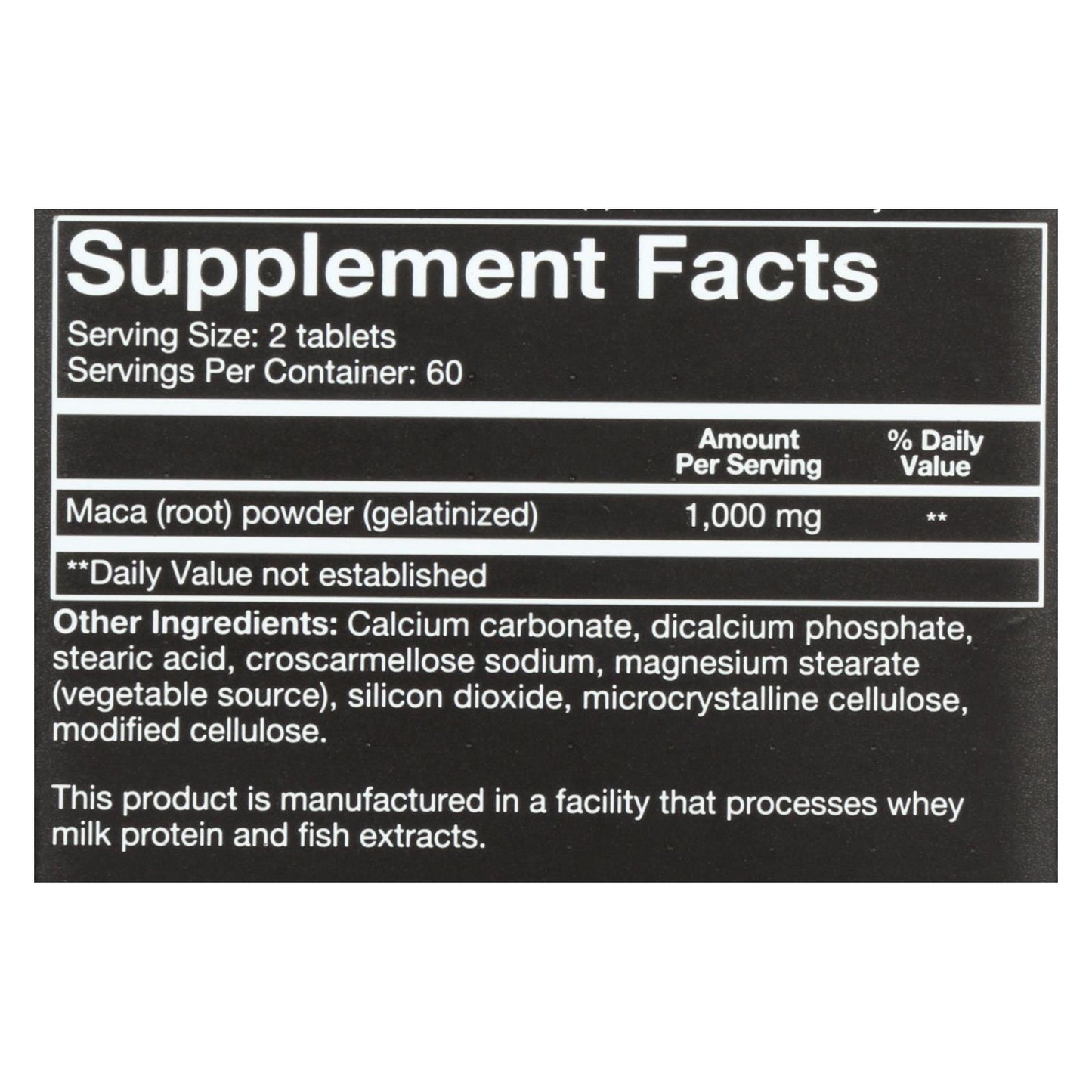 YOUTHEORY:  Dietary Supplement Men's Maca  - 120 Tab