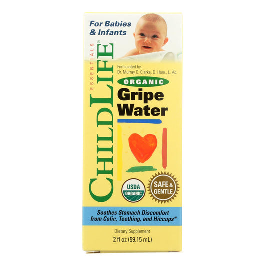 Childlife Essentials Organic Gripe Water Dietary Supplement  - 2 Oz