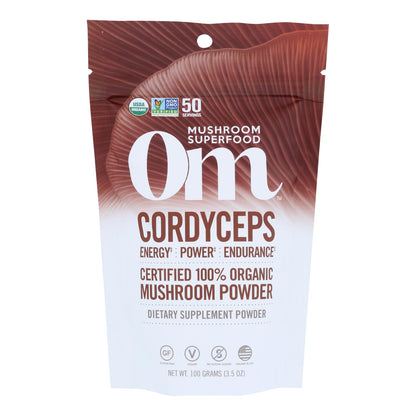 OM: Cordyceps Mushroom Powder  - 3.5 Oz