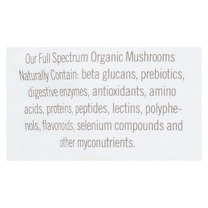 OM: Lion's Mane Organic Mushroom Powder  - 3.5 Oz