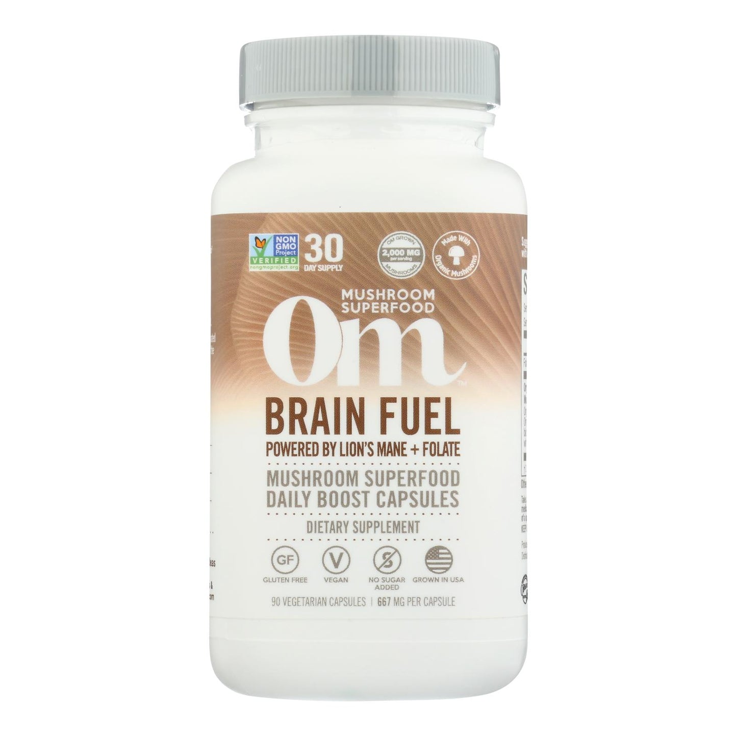 OM: Mushroom Superfood Brain Fuel - 90 Ct