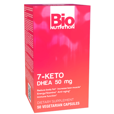 BIO NUTRITION: 7 Keto DHEA 50mg, 50 VGC