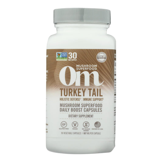 OM: Mushroom Superfood Turkey Tail  - 90 Ct