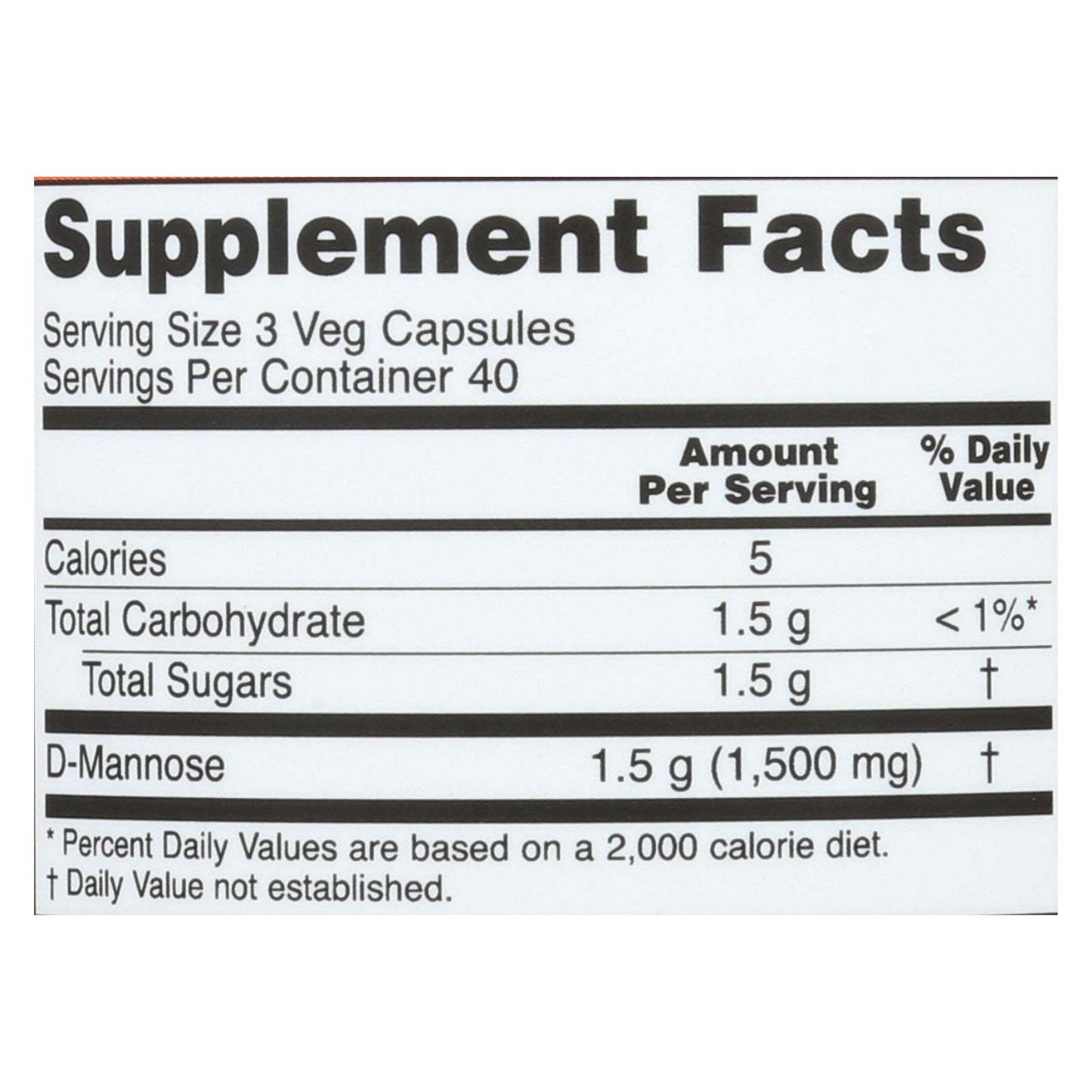 Now Foods: D-mannose Powder 500 Mg  - 120 Cap