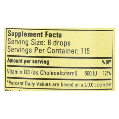 Childlife -  Vitamin D3 (Natural Berry) - 1 Fl Oz