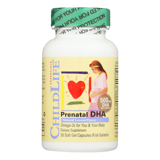 Childlife - Prenatal DHA - 30 Softgels