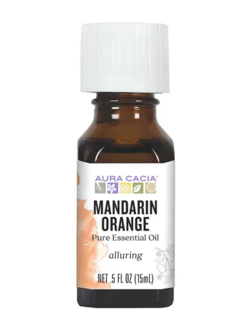 Aura Cacia - Mandarin Orange Pure Essential Oil- 0.5 Fl Oz