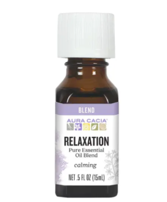 Aura Cacia - Relaxation Essential Oil Blend - 0.5 Fl Oz