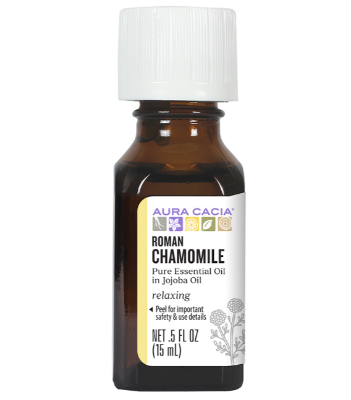 Aura Cacia - Roman Chamomile Pure Essential Oil - 0.5 Fl Oz