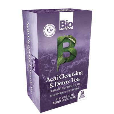 BIO NUTRITION: Acai Cleansing & Detox Tea, 30 bag