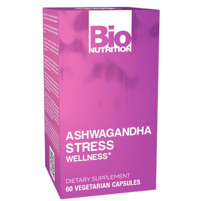 BIO NUTRITION: Ashwagandha  Stress Wellness, 60 VGC