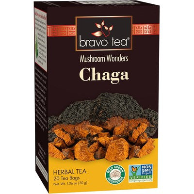 BRAVO TEA: Chaga Tea 20 BAG