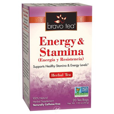 BRAVO TEA: Energy & Stamina Tea 20 BAG