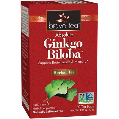 BRAVO TEA: Ginkgo Tea 20 BAG