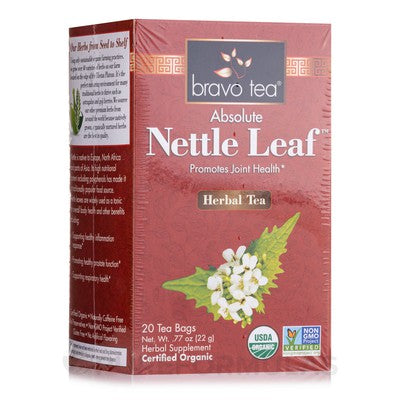 BRAVO TEA: Nettle Leaf Tea Organic 20 BAG