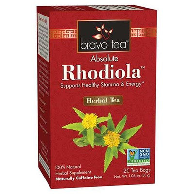 BRAVO TEA: Rhodiola Tea 20 BAG