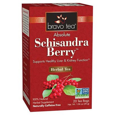 BRAVO TEA: Schisandra Berry Tea 20 BAG