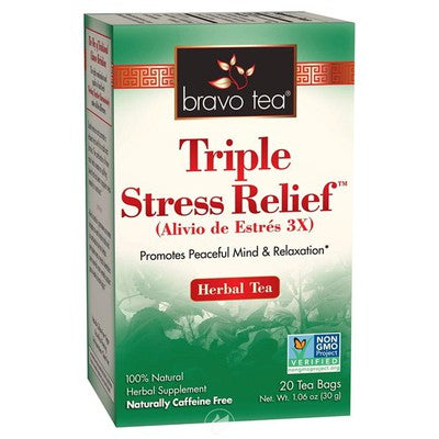 BRAVO TEA: Triple Stress Relief Tea 20 BAG