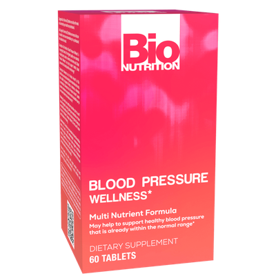 BIO NUTRITION: Blood Pressure Wellness, 60 TAB