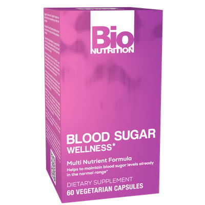 BIO NUTRITION: Blood Sugar Wellness, 60 VGC