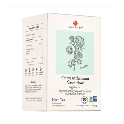 Health King: Chrysanthemum Vascuflow Tea 20 BAG