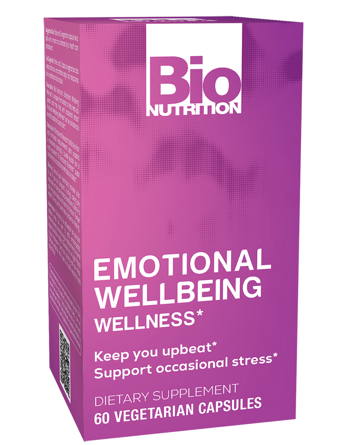 BIO NUTRITION: Emotional Wellbeing Wellness, 60 VGC