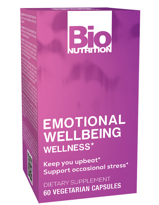 BIO NUTRITION: Emotional Wellbeing Wellness, 60 VGC