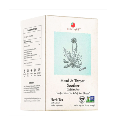 Health King: Head & Throat Soother 20 BAG